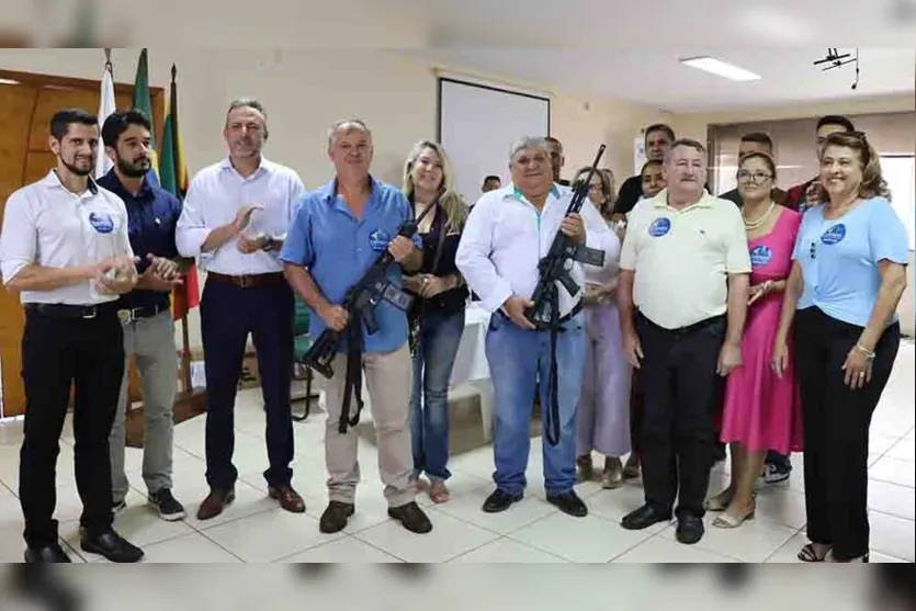  Produtores rurais compram fuzis para Patrulha Rural da 6ª CIPM 