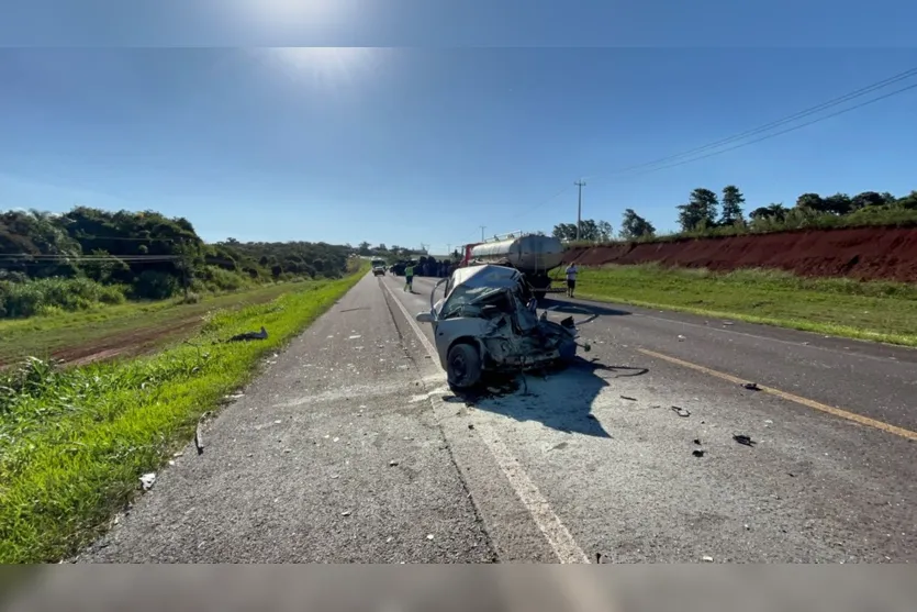  A batida ocorreu na tarde dessa quarta-feira 