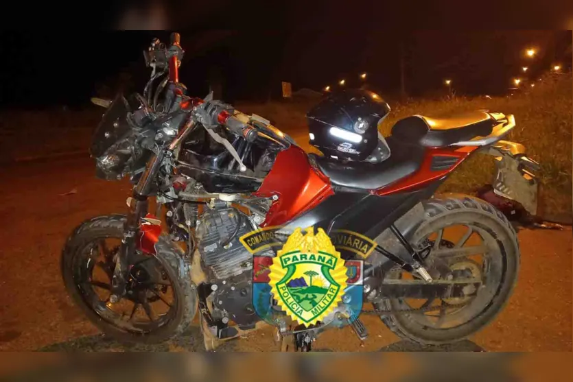  Acidente de trânsito ocorreu na noite de sábado (16), na PR-439, em Santo Antônio da Platina 