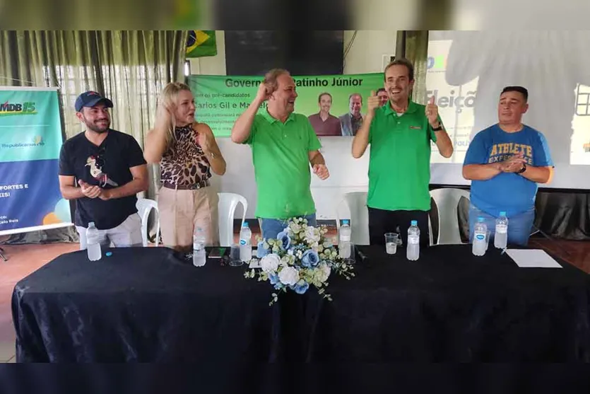  Carlos Gil e Marcelo Reis se reúnem com pré-candidatos a vereador 