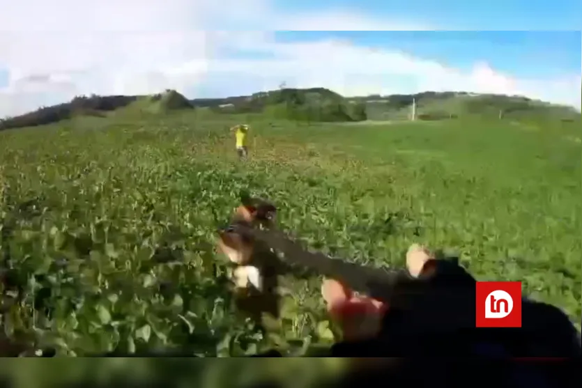 Com cão farejador, PM captura envolvido em roubo de caminhão da Havan