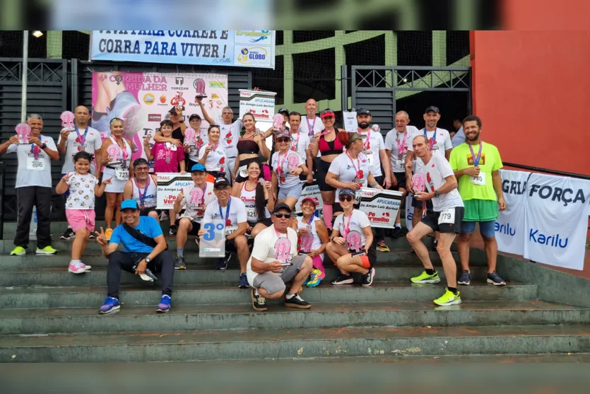 Equipe Pé Vermelho é destaque na 4ª Corrida de Mulher