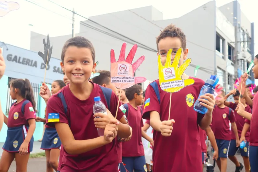 Escola de Arapongas envolve cerca de 700 alunos no combate à dengue