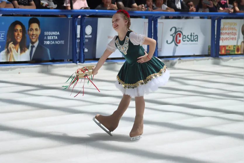 Estado ajuda a formar equipe paranaense de patinação artística no gelo