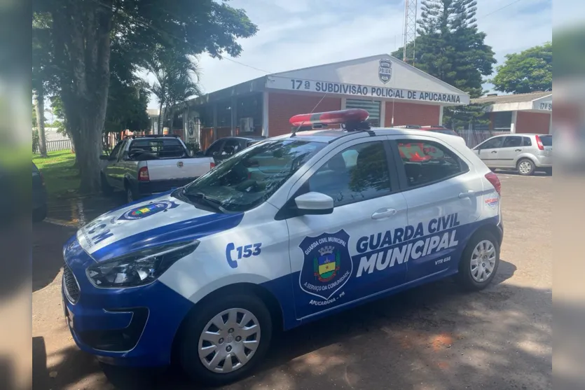 GCM apreende mais de 26 quilos de fio de cobre  em Apucarana