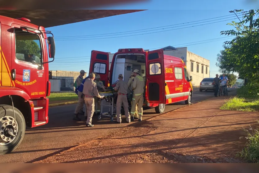 Homem fica gravemente ferido ao cair de viaduto em Apucarana