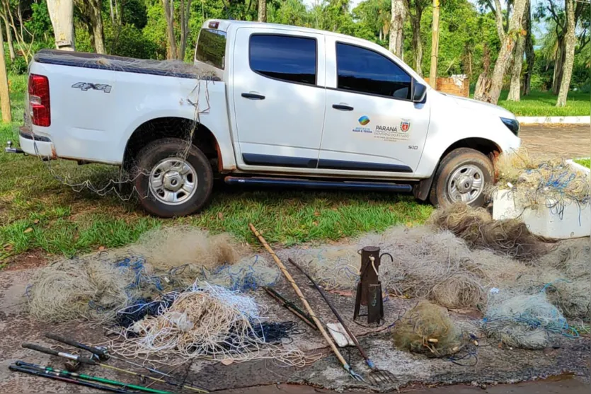 IAT conclui Piracema com R$ 265 mil em multas e peixes apreendidos