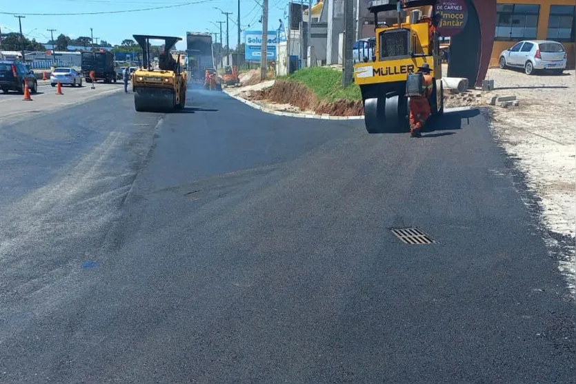 Novo viaduto de São José dos Pinhais atinge marca de 72,7% de execução