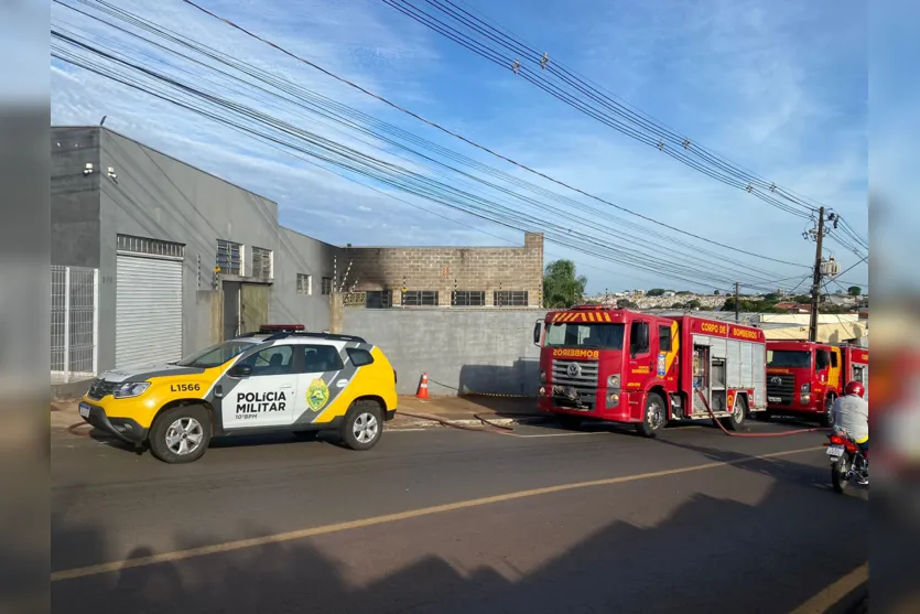  O incêndio aconteceu na Rua Zacarias de Góes Vasconcelos. 