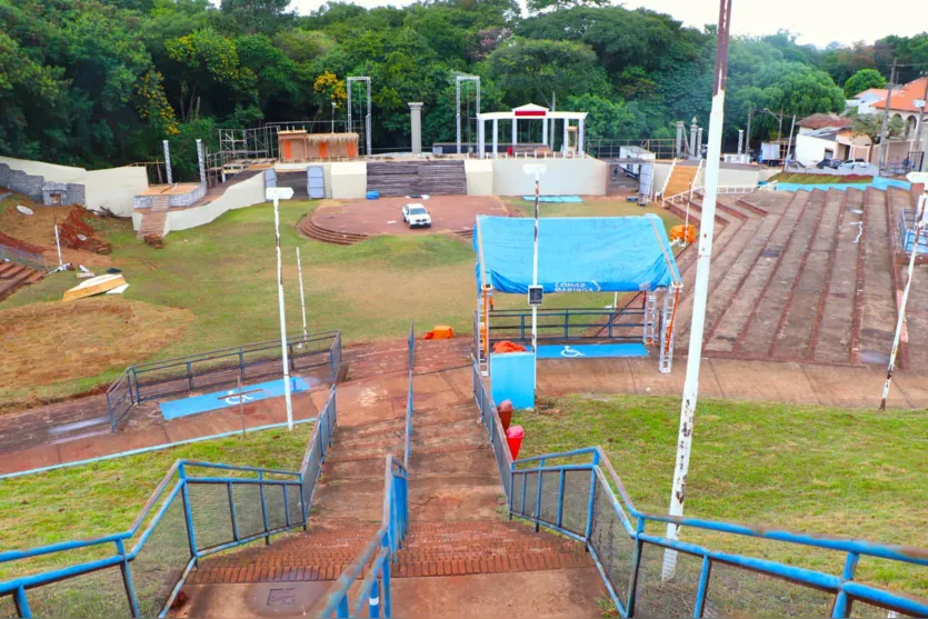  Parque das Nações passou por revitalização para receber apresentação 