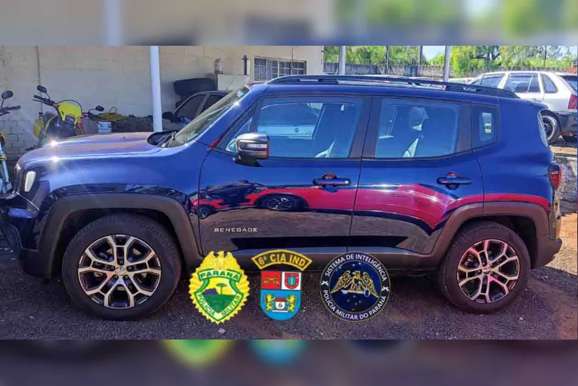  A carga sem nota fiscal estava sendo transportada num Jeep Renegade 