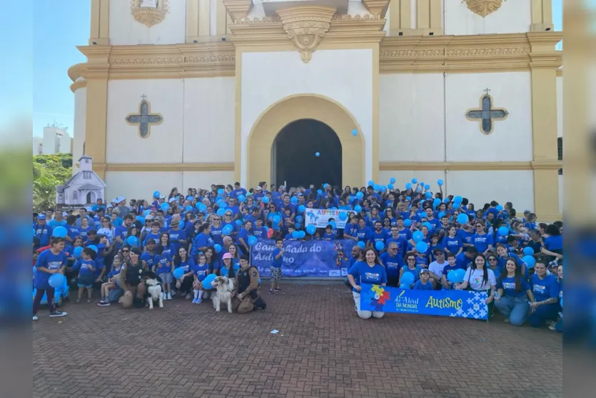 Caminhada de Conscientização sobre o Autismo acontece em Apucarana