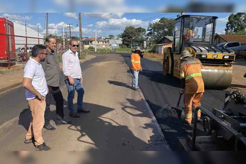  Carlos Gil acompanha duplicação do acesso secundário de Ivaiporã 