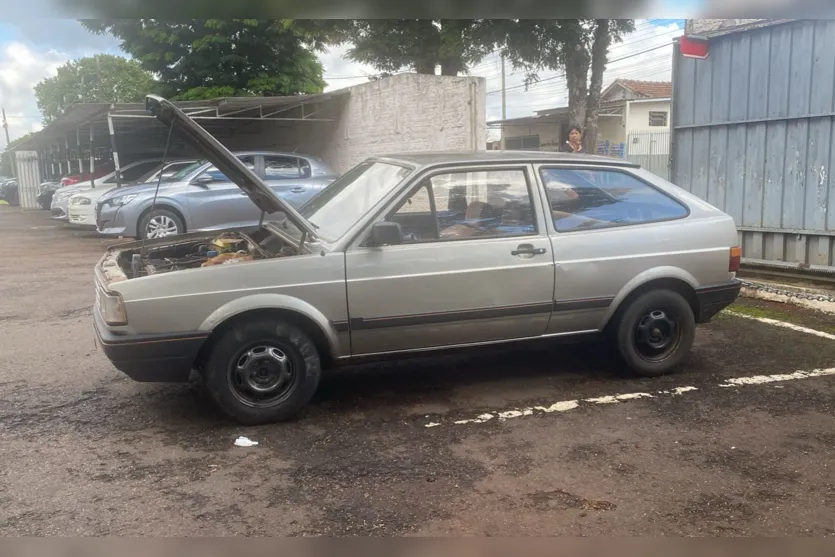  Carro foi encaminhado rodando para da delegacia da cidade 