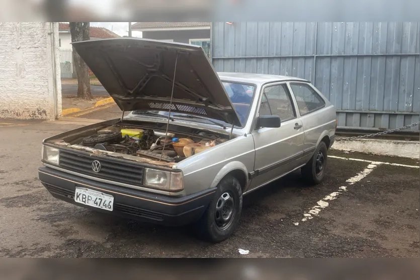  Carro foi encaminhado rodando para da delegacia da cidade 