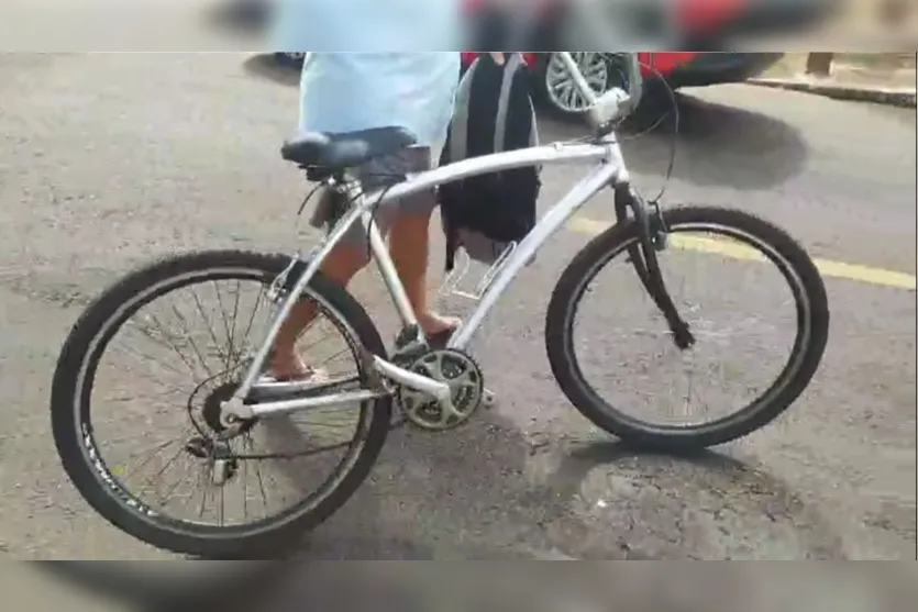  Ciclista teve ferimentos considerados leves 