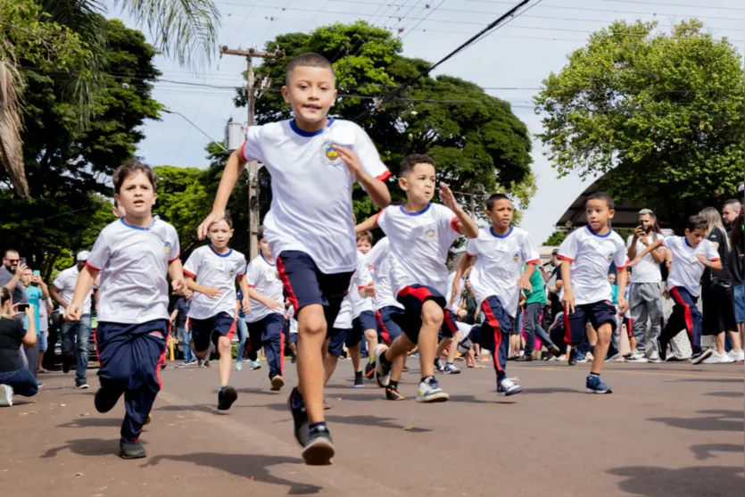 Circuito de Corridas de Rua das escolas municipais movimenta o Pirapó