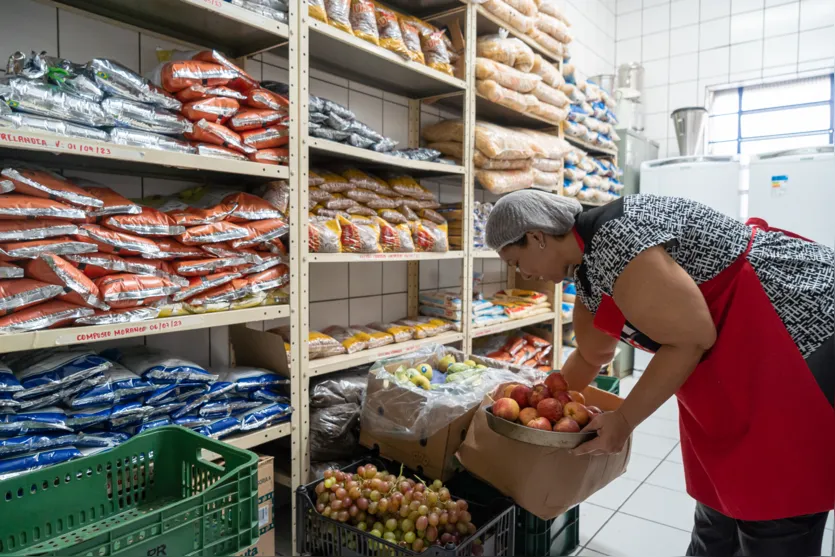 Escolas recebem segunda remessa de alimentos do Fundepar