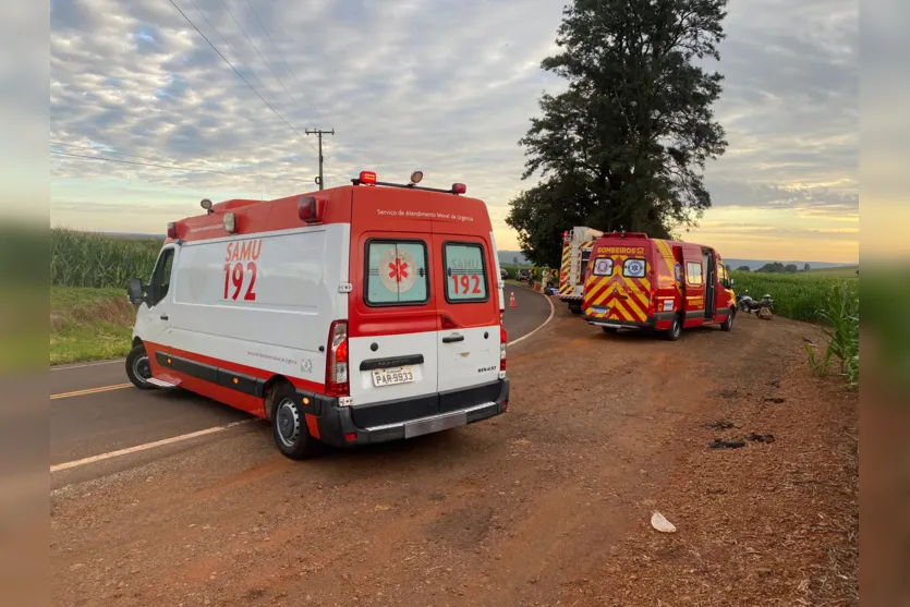 Grave acidente deixa três mulheres feridas na PR-532 em Apucarana