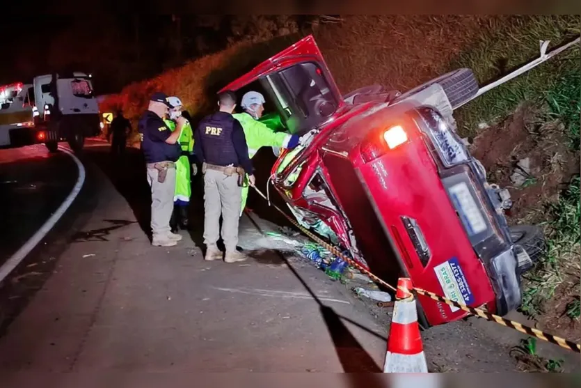  O acidente ocorreu na noite de terça-feira 