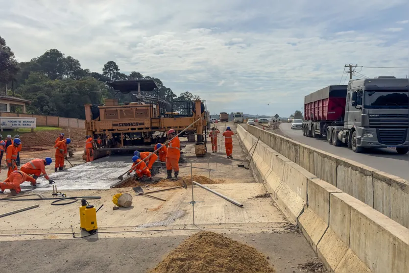 Obra na Rodovia dos Minérios avança e deve finalizar em setembro