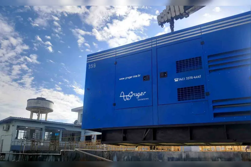  Sistema de Água de Ivaiporã ganha reforço com novos geradores 