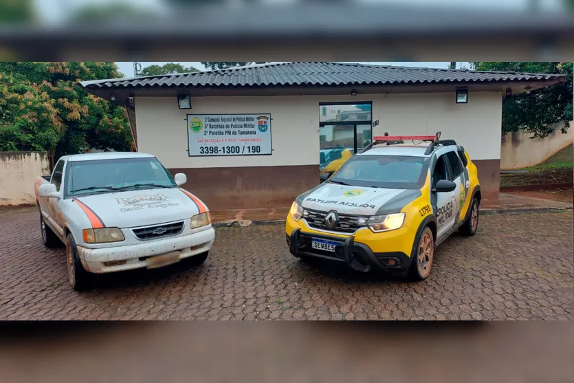  A caminhonete foi encontrada nesta segunda-feira 