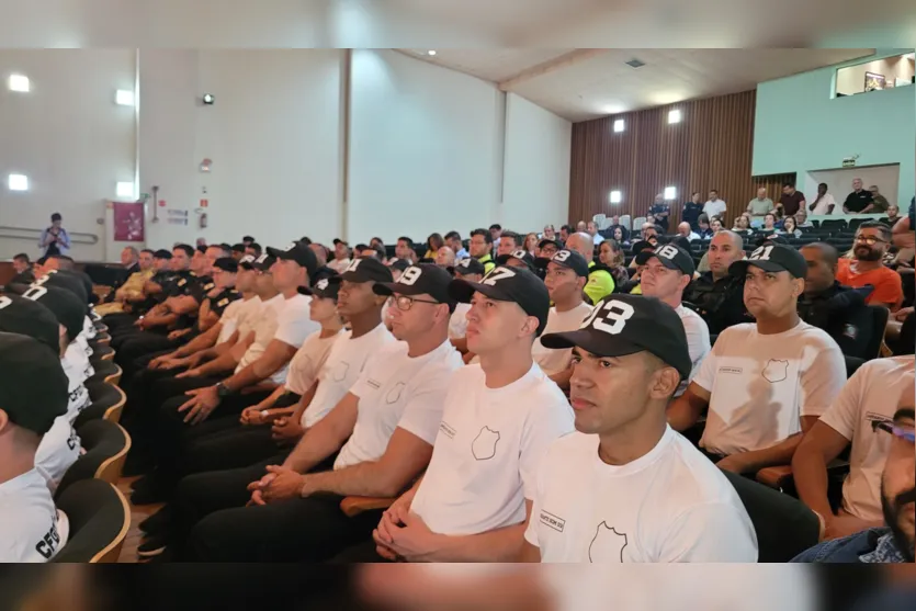 Apucarana inicia formação dos novos agentes da Guarda Civil Municipal