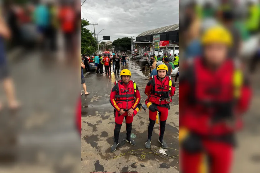 Bombeiros de Apucarana descrevem cenário de caos durante resgate no RS