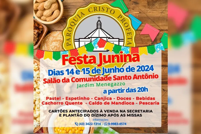 Confira principais festas juninas já confirmadas em Apucarana e região