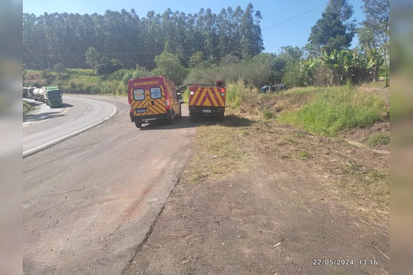  Várias ambulâncias e equipes foram acionadas 