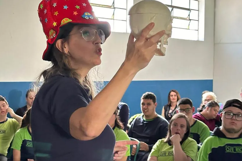 Escola de trânsito promove palestra para alunos da educação especial