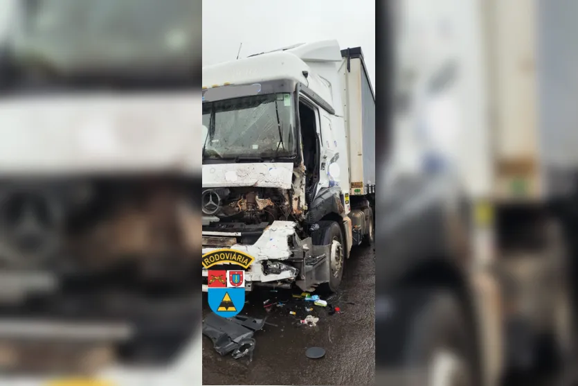 Motoristas ficam feridos após acidente em Rolândia