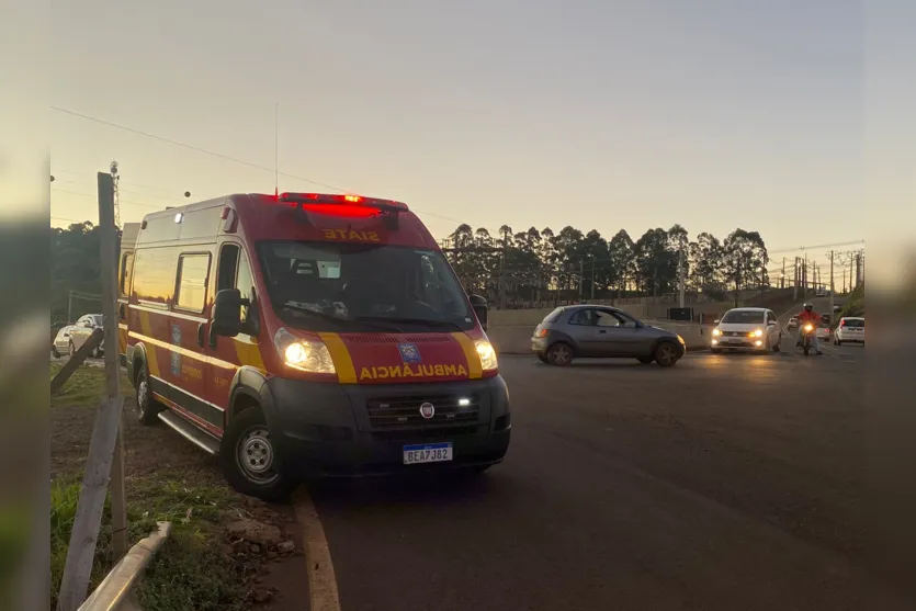  Siate, do Corpo de Bombeiros, atendeu a vítima 