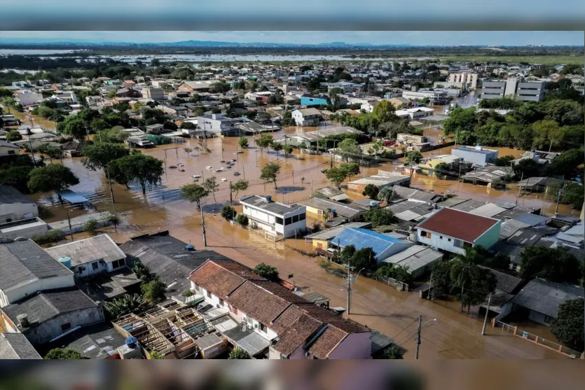  Situação de Eldorado do Sul após enchentes 
