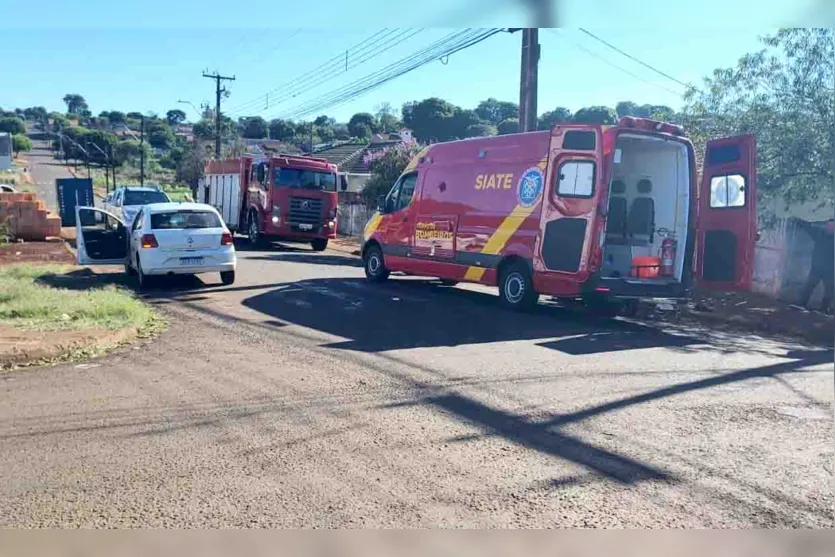  Acidente ocorreu por volta das 9h50 na Rua Lea Valverde Pirolo 