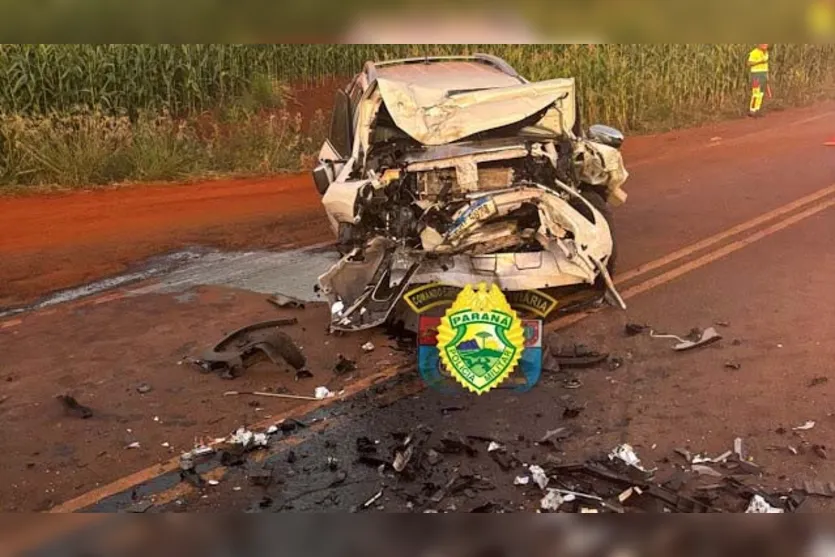  Colisão foi no final da tarde em Sertanópolis 