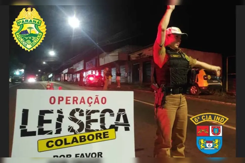  Operação Lei Seca ocorreu entre a noite de sexta-feira (7) a madrugada de sábado (8) 