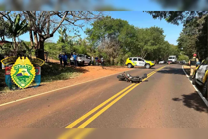  Acidente ocorreu no trecho do município de Santa Amélia 