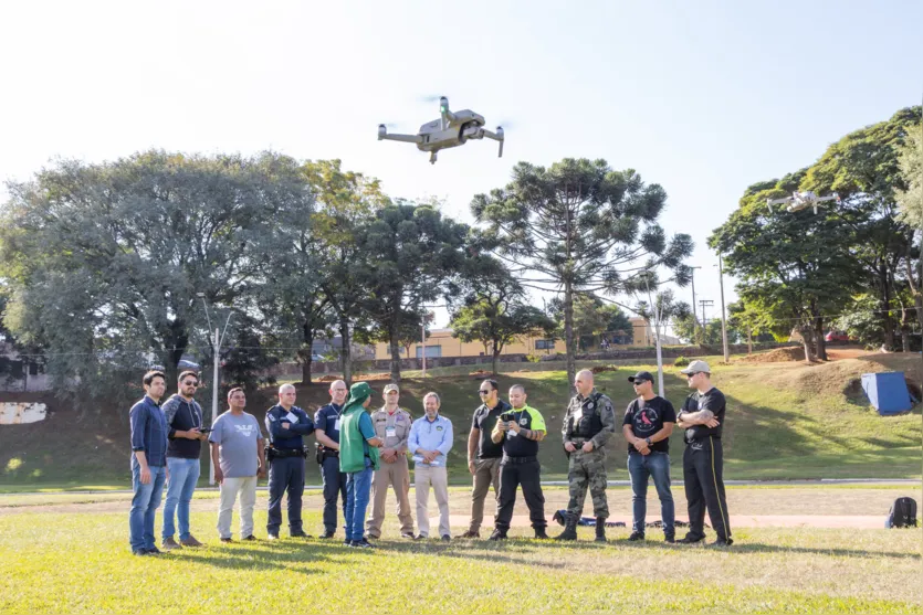 Apucarana capacita para uso de drones na saúde e segurança; entenda