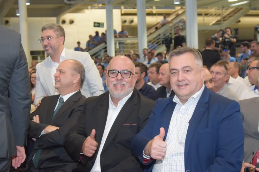  Beto durante o evento em São José dos Pinhais 