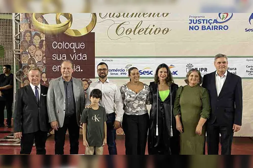  Casamento coletivo celebra a união de 88 casais em Ivaiporã 