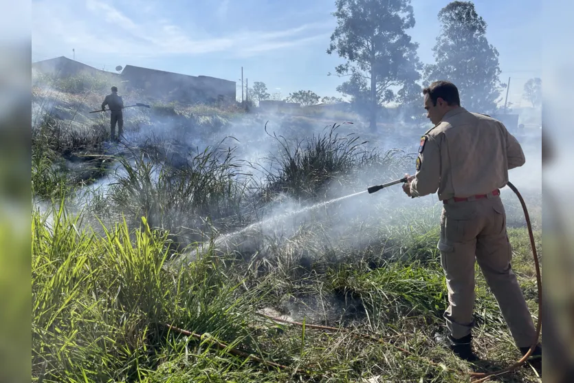  Incêndio às margens da BR-369 em junho deste ano 