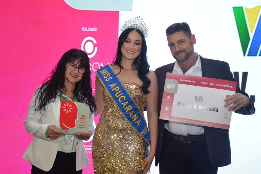 Top de Marcas premia as marcas mais lembradas de Apucarana; veja