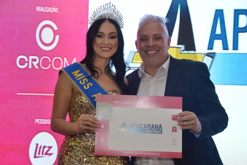 Top de Marcas premia as marcas mais lembradas de Apucarana; veja