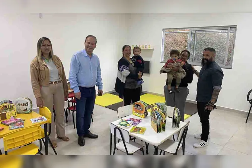  A obra recebeu investimento de R$ 250 mil da Secretaria de Educação de Ivaiporã 