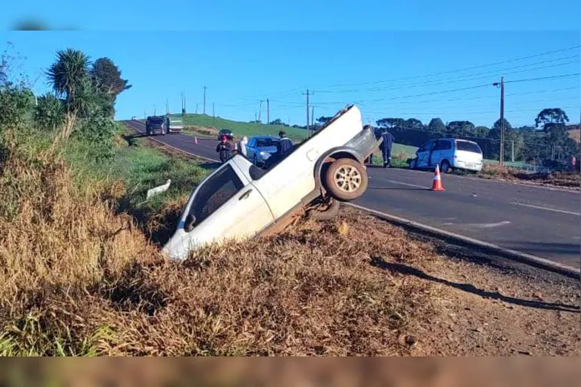  Acidente foi na manhã desta segunda em Manoel Ribas 