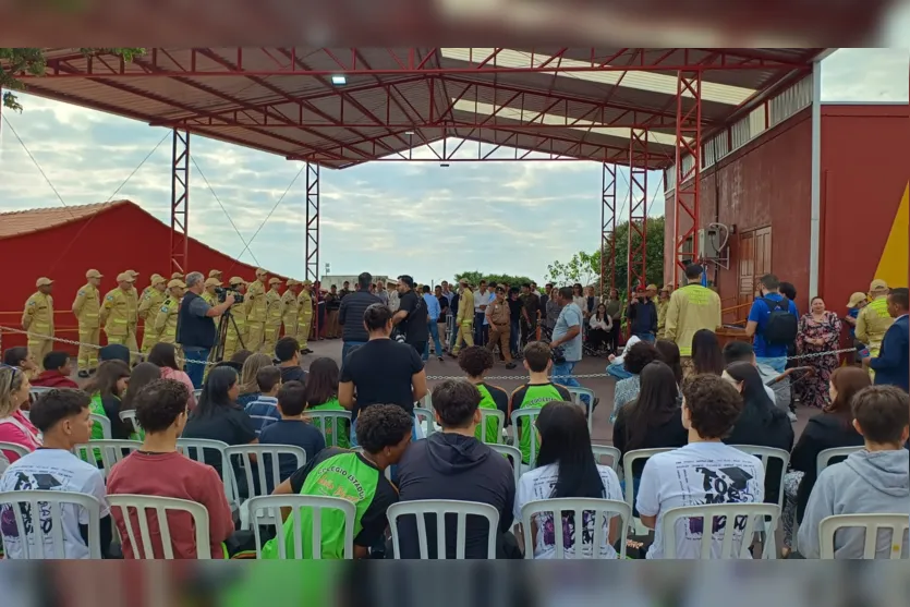 Bombeiros inauguram novo quartel em Mauá da Serra