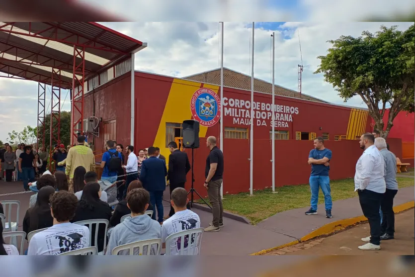 Bombeiros inauguram novo quartel em Mauá da Serra