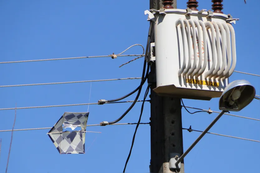 Copel orienta sobre cuidados para garantir a segurança ao soltar pipas